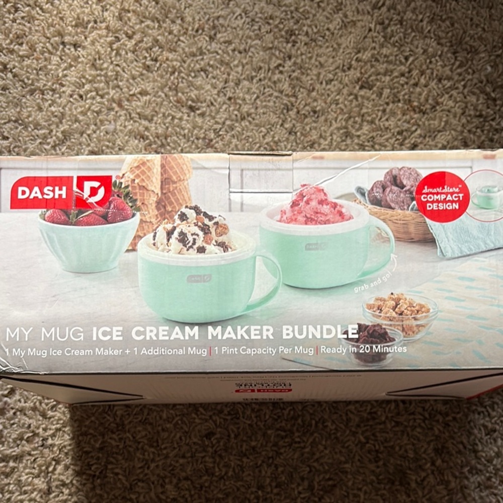 Dash My Mug Ice Cream Maker Bundle